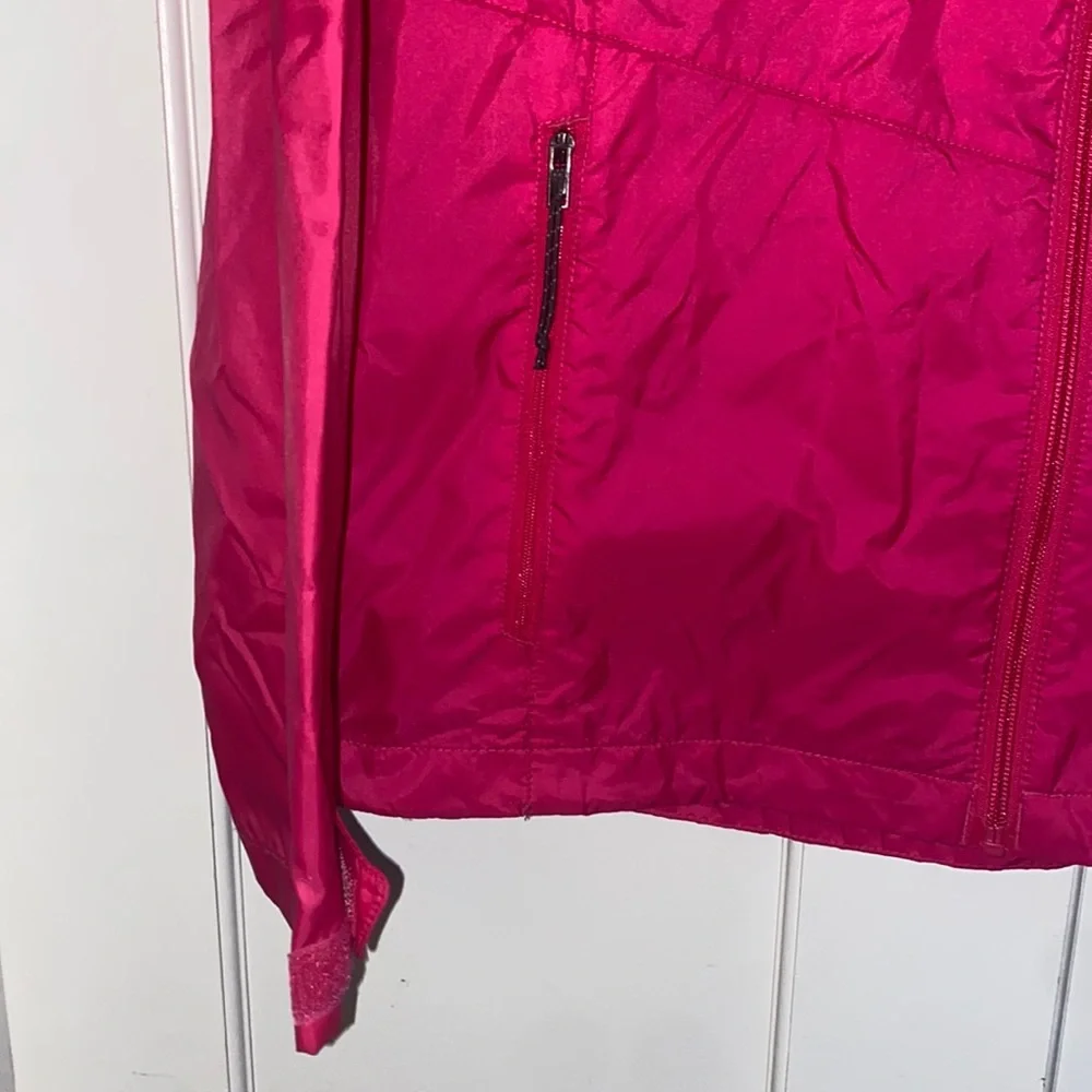 EUC Columbia lightweight unlined water resistant pink magenta raincoat, medium! - Picture 5 of 14